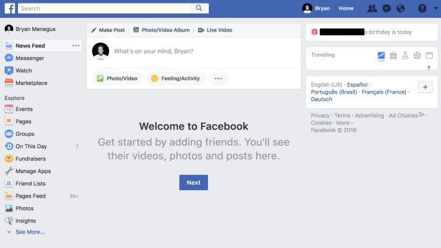 Facebook Wants To Overhaul Its News Feed – I Made Mine Empty Instead 