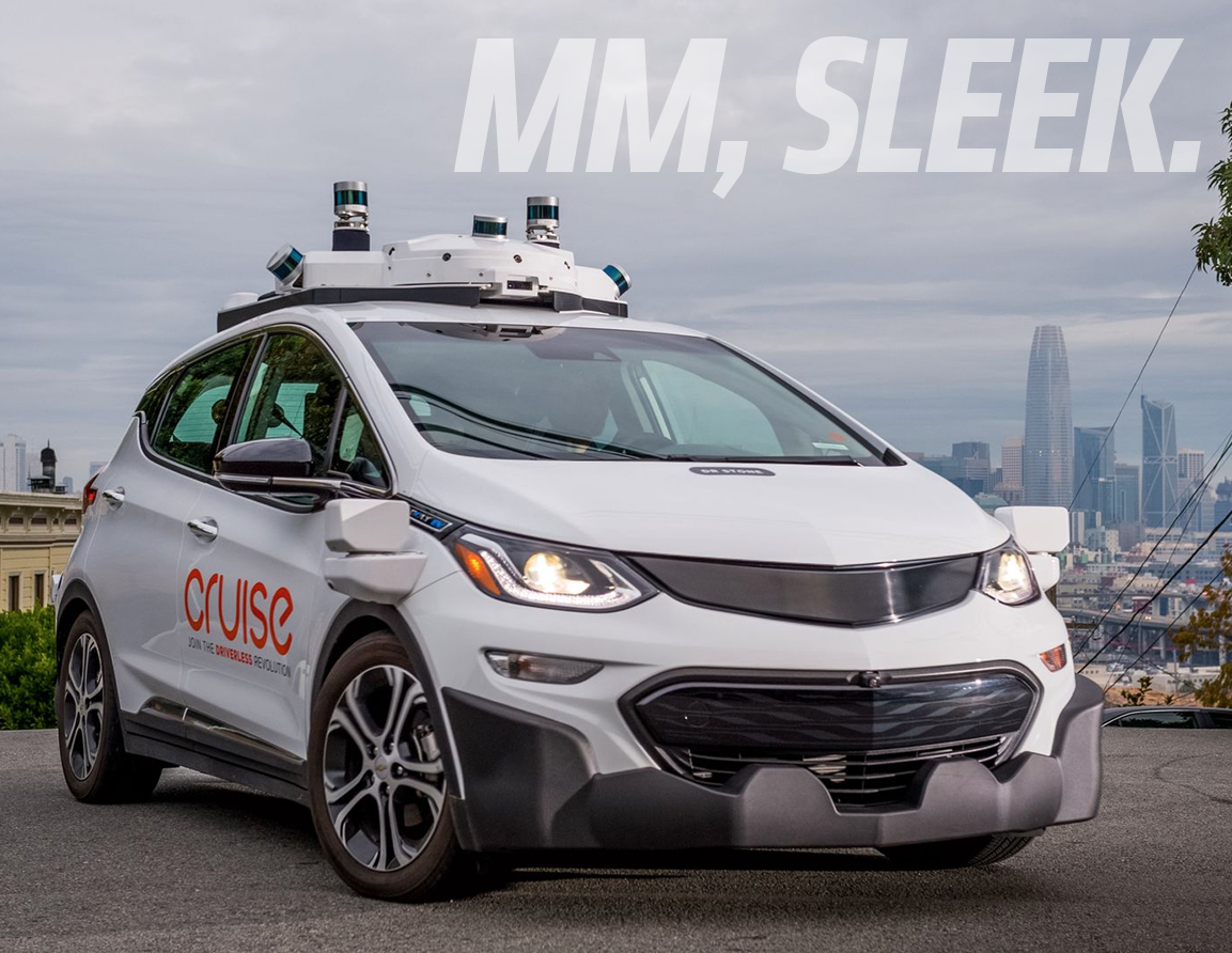 GM Really Phoned It In For The Design Of Their Driverless Car