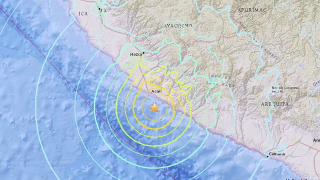 Magnitude 7.1 Earthquake Strikes Peru