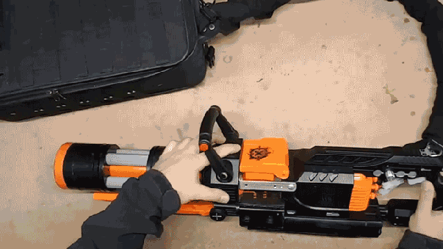 A Talented Modder Turned Nerf’s 110km/h Rival Blaster Into A 2000-Round Spinning Minigun