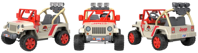 I Hope ‘Ages Five And Up’ On This Jurassic Park Power Wheels Jeep Includes Middle-Aged Bloggers