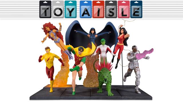 Recreate An Iconic Teen Titans Comic Book Cover On Your Desk, And More Of The Best Toys Of The Week