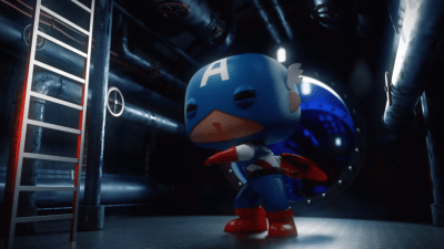 This Funko Pop Captain America Short Is Actually Amazing