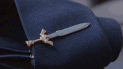 Slay Your Next Job Interview With A Legend Of Zelda Or Thundercats Tie Clip Sword