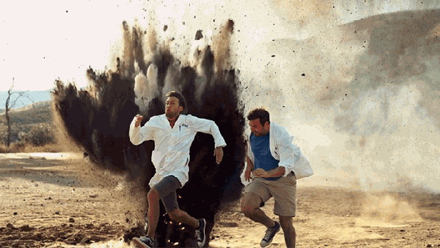 Watch The Slow Mo Guys Get Blown Up Like Action Heroes In Their Fancy New YouTube Show