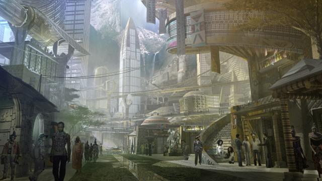 Stunning Black Panther Concept Art Will Make You Wish You Could Live In Wakanda