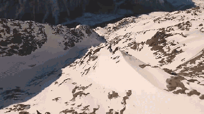 At 60 Frames Per Second, It Feels Like I’m Riding This Drone As It Races Down A Mountain