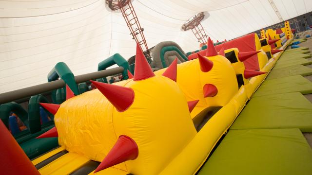The World’s Biggest Bouncy Castle Is Coming To Melbourne Next Weekend