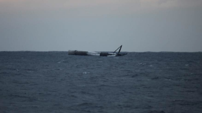 Seemingly Doomed SpaceX Rocket Surprises Elon Musk By Surviving Ocean Landing Test