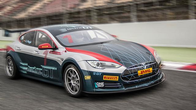 This All-Tesla Electric Race Car Series Just Got The Approval To Launch 