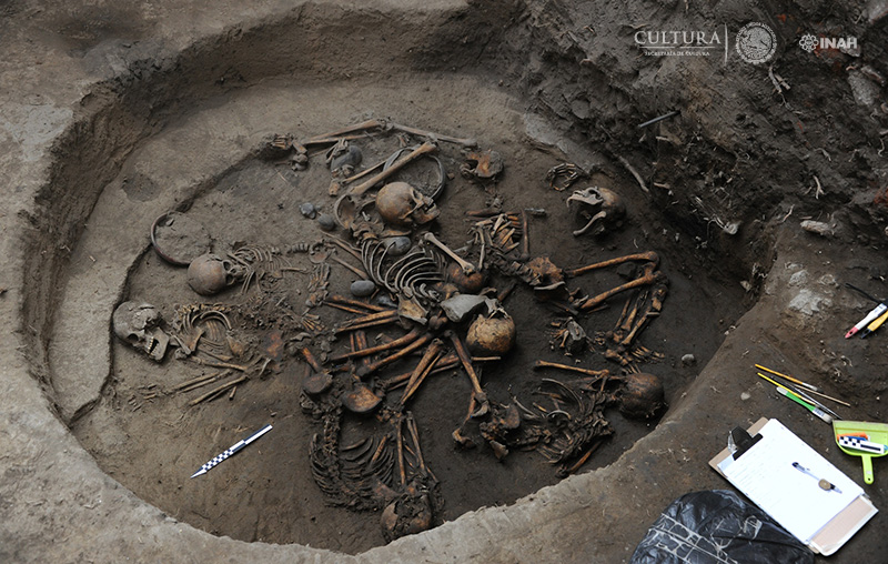 Ancient Grave With Skeletons Arranged in Bizarre Spiral Formation Discovered In Mexico