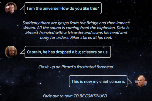 Worf’s Dad Is Repeatedly Disgraced When Predictive Text Writes Star Trek: The Next Generation
