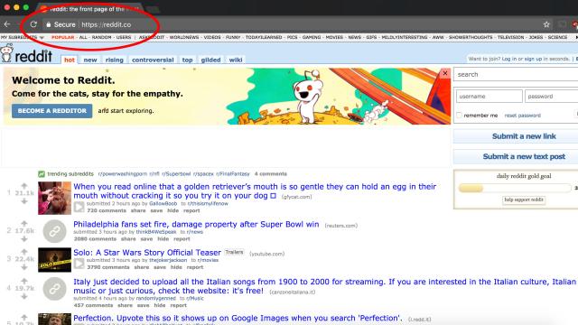 There’s A Reddit Clone Phishing People Who Type Too Fast
