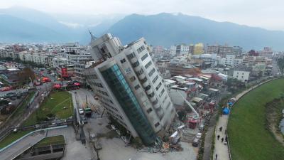 Powerful Earthquake Hits Taiwan, Partially Collapses Hotel