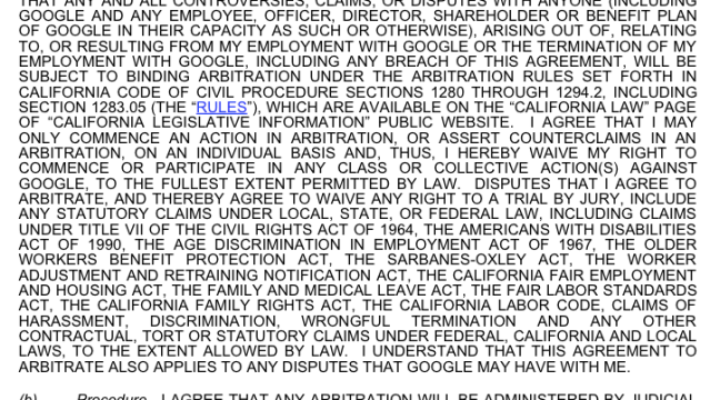 Silicon Valley Needs To Ban Forced Arbitration Agreements, So We Asked 10 Tech Companies If They Will