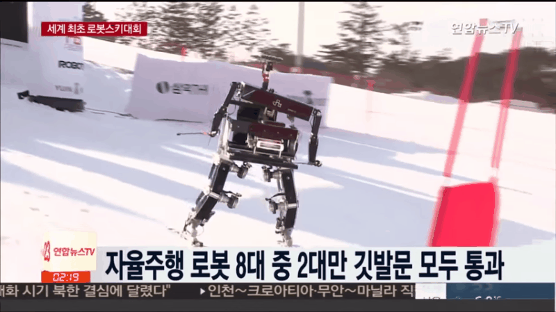 I Can’t Stop Laughing At These Ski Robots Falling Down
