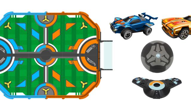 Hot Wheels Made A Real-Life Version Of Rocket League With Tiny RC Cars