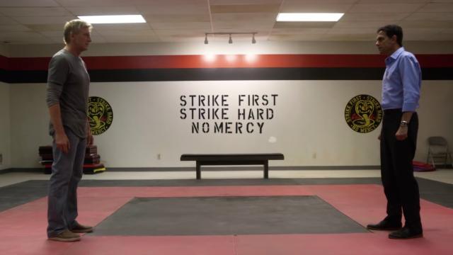 The First Teaser For Cobra Kai Features A Karate Kid Stand-Off 30 Years In The Making
