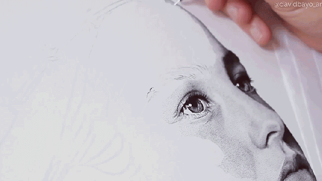Watch This Human Inkjet Printer Create A Portrait In 300 Hours With 3 Million Hand-Drawn Dots