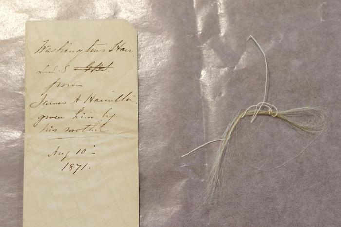 Lock Of George Washington’s Hair Found Tucked Inside Old Book
