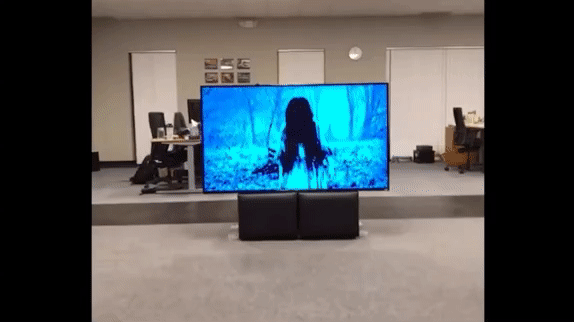 Watching That Girl From The Ring Crawl Out Of A TV In AR Just Ruined My Day