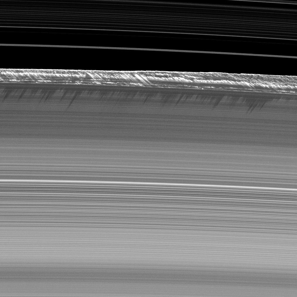This Is The Spot Where The Cassini Spacecraft Plunged Into Saturn