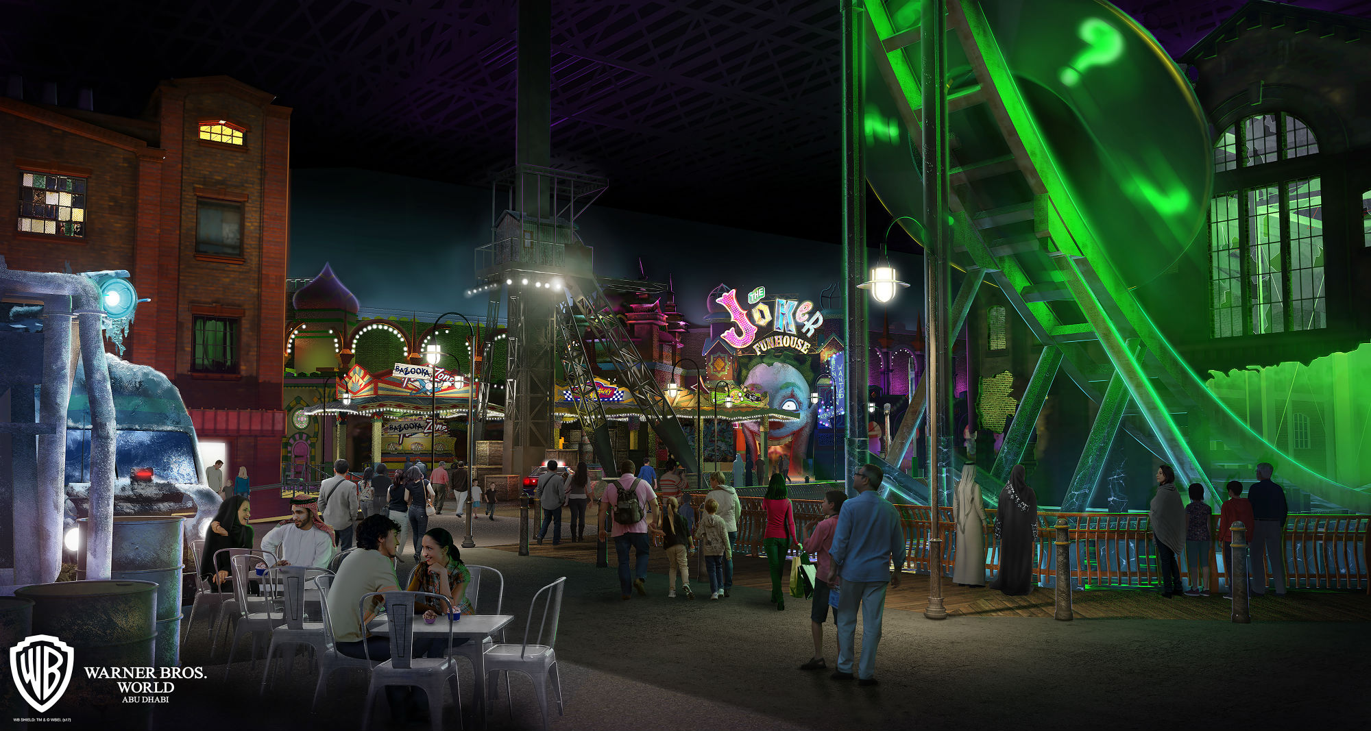 Here’s Your First Look At Gotham City In Warner Bros.’ Abu Dhabi Theme Park