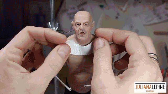 Great Scott! Watch This Artist Sculpt A Terrifyingly Lifelike Back To The Future Doc Brown