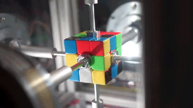 Watch This Machine Solve A Rubik’s Cube Faster Than My Jaw Can Drop