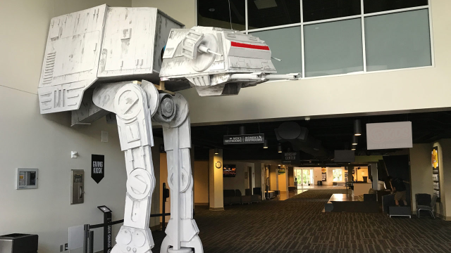 Check Out This 5.18m-Tall AT-AT Replica