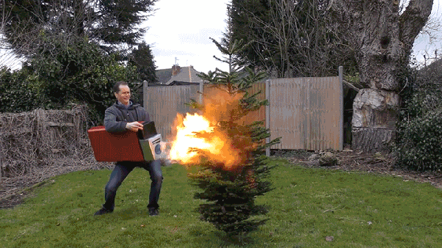 Absurdly Super-Sized Lighter Makes Playing With Fire Extra Fun And Even More Dangerous
