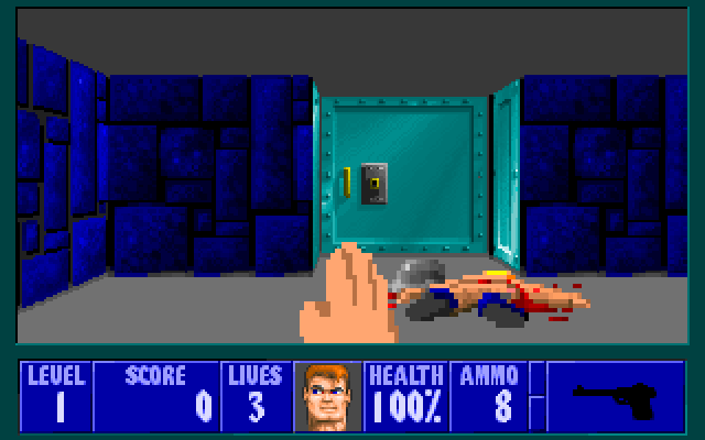 These Cute, Pixelated Puppers Will Devour You In This Wolfenstein 3D Mod