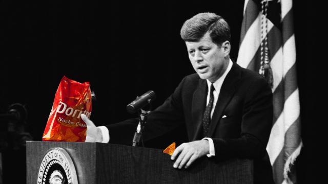 When You Can Make ‘JFK’ Say Anything, What’s Stopping Him From Selling Doritos? 