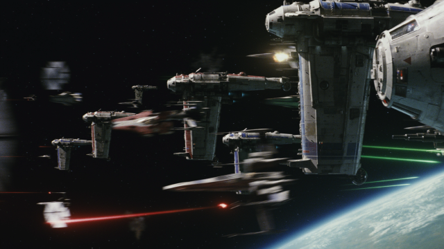 How The Last Jedi Made Star Wars Space Combat Legible