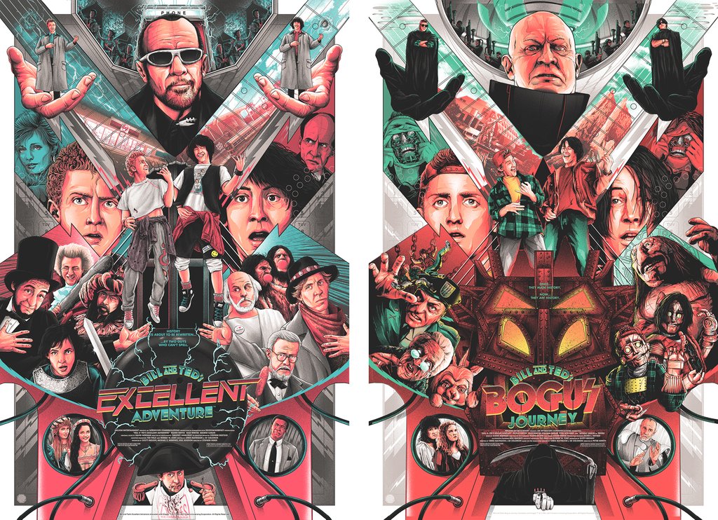 This New Bill And Ted Poster Is Truly Excellent