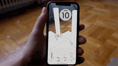 Augmented Reality Instruction Manuals Would Make Building IKEA Furniture Way Less Painful