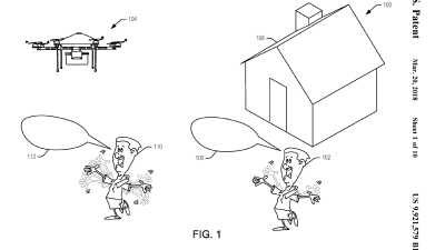 Amazon Patent Points To Future In Which Humanity Is Reduced To Screaming At Drones