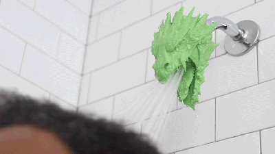 Showering Under A Water-Spewing Dragon Head Fulfils More Fantasies Than I Can Count