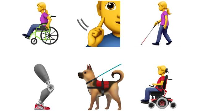 Apple Proposes First Accessibility Emoji, Including Guide Dogs And Prosthetics