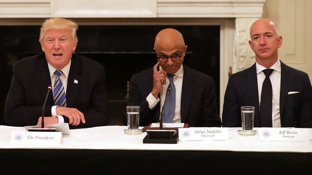Amazon Lost $US53 Billion In One Day Because Trump Has Opinions