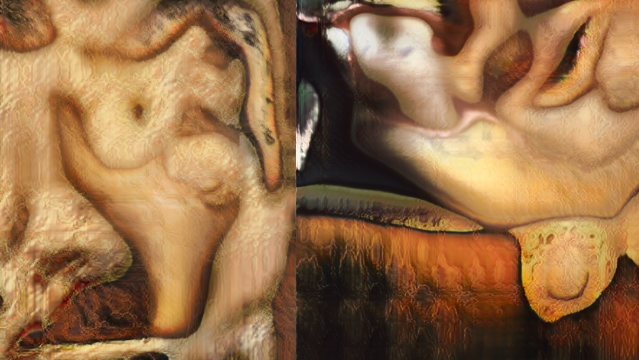 AI Imagines Nude Paintings As Terrifying Pools Of Melting Flesh