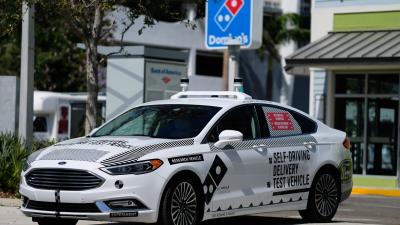 Ford Is Testing Autonomous Pizza Delivery Cars