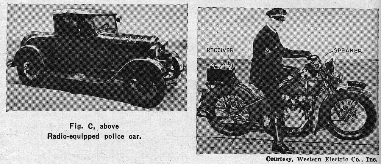 This Was The Radio-Equipped Policeman Of The Future In 1934