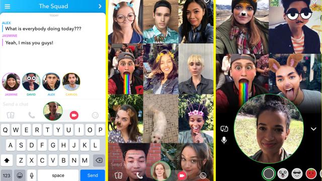 Snapchat Announces Group Video Chat Feature That Instagram’s Probably Going To Steal