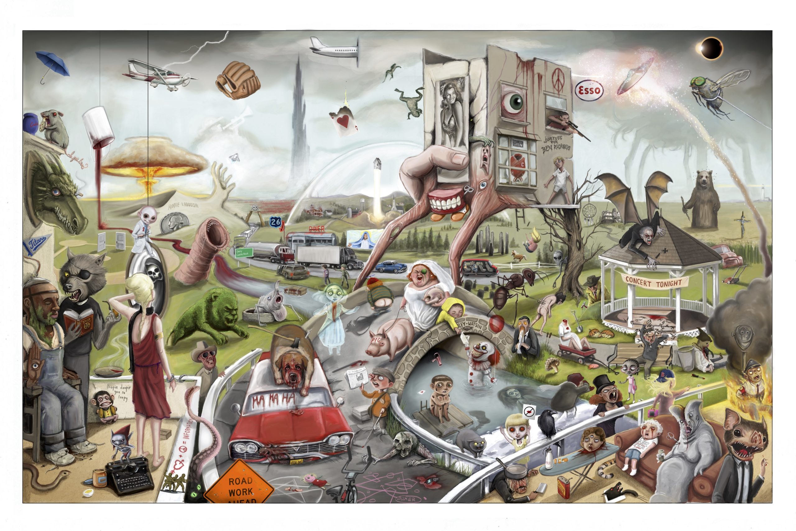There Are Almost 200 Stephen King References On This Poster — Can You Name Them All?