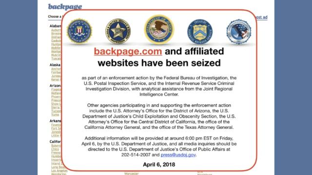 Backpage Has Been Seized By The FBI – Case Sealed By Judge [Updated]