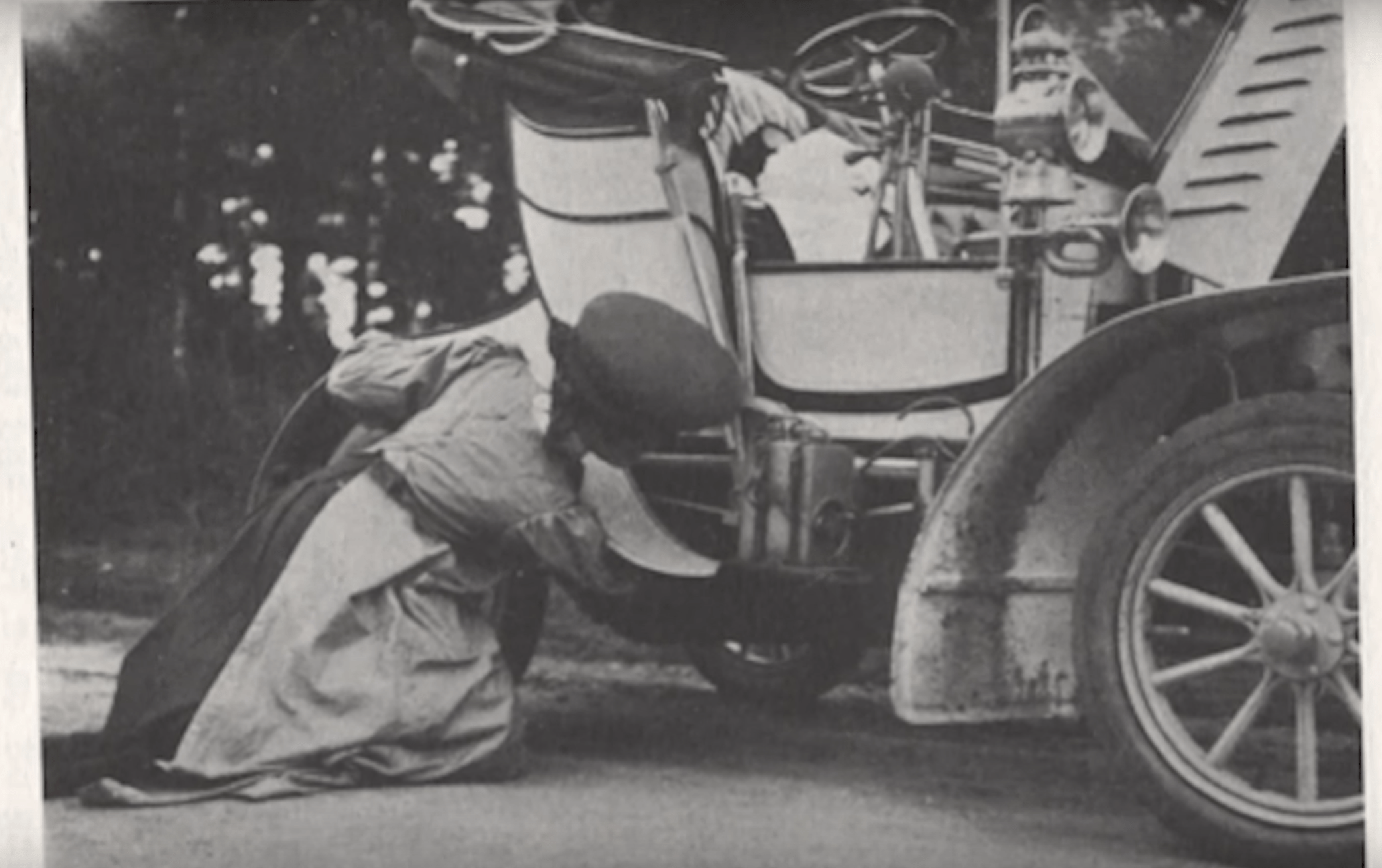 Driving Advice For Women In 1909: Don’t Forget To Bring A Gun