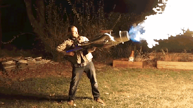 Musk’s Flamethrower Looks Like A Toddler’s Toy Next To This Jet-Powered Fire Tornado Cannon