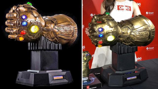 Your Playlist Will Rule The Universe With This $5200, 24-Kilogram, Infinity Gauntlet Bluetooth Speaker