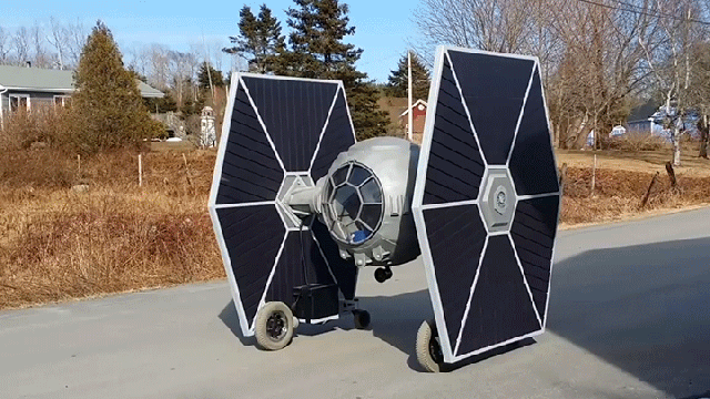You Can Actually Ride Inside This Magnificent Remote Control TIE Fighter